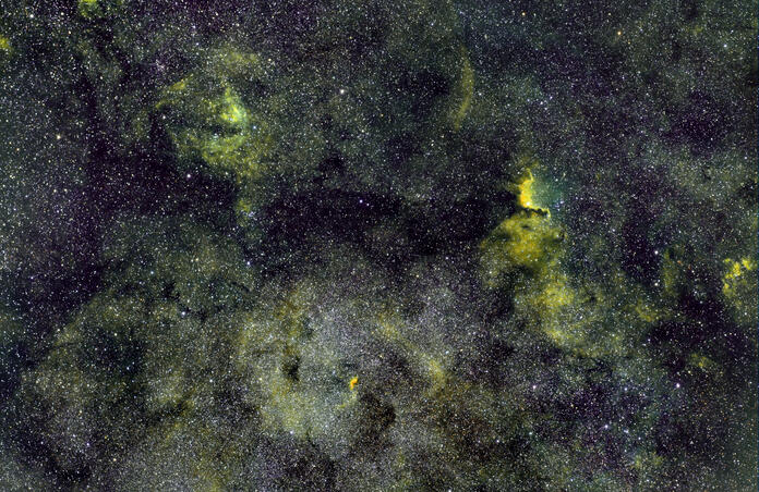 Coal Sack Nebula in Widefield SHO