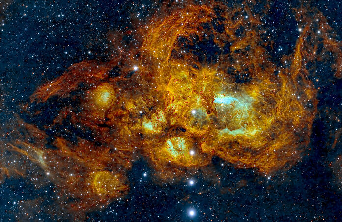 The War and Peace Nebula