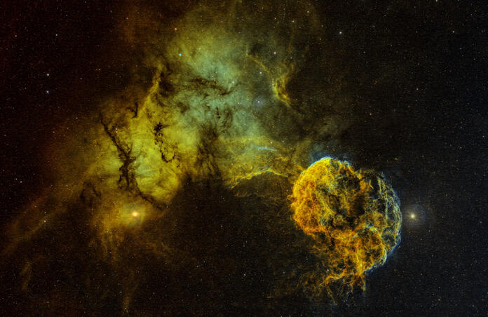 IC 443, Jellyfish Nebula
