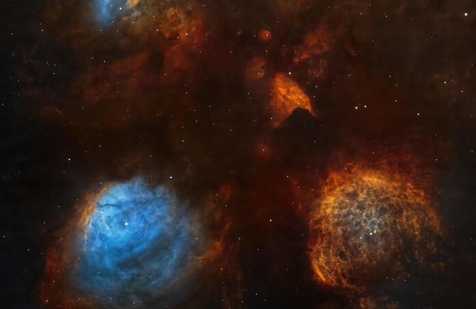 RCW 127 The Cat's Paw Nebula