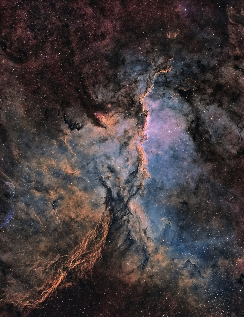 The Rim Nebula - NGC 6188 or The Fighting Dragons of Ara