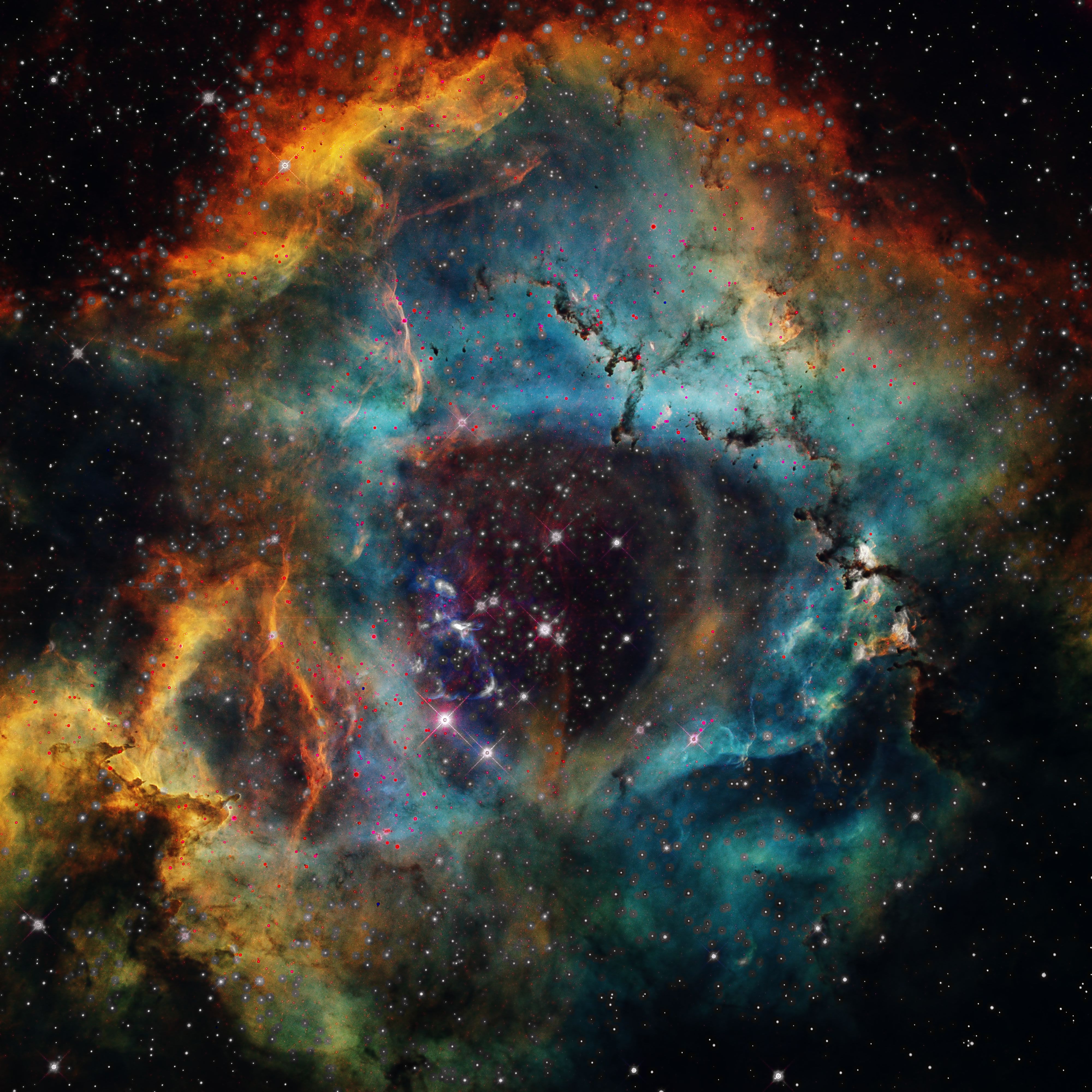 NGC2238 Rosette Nebula | Telescope Live