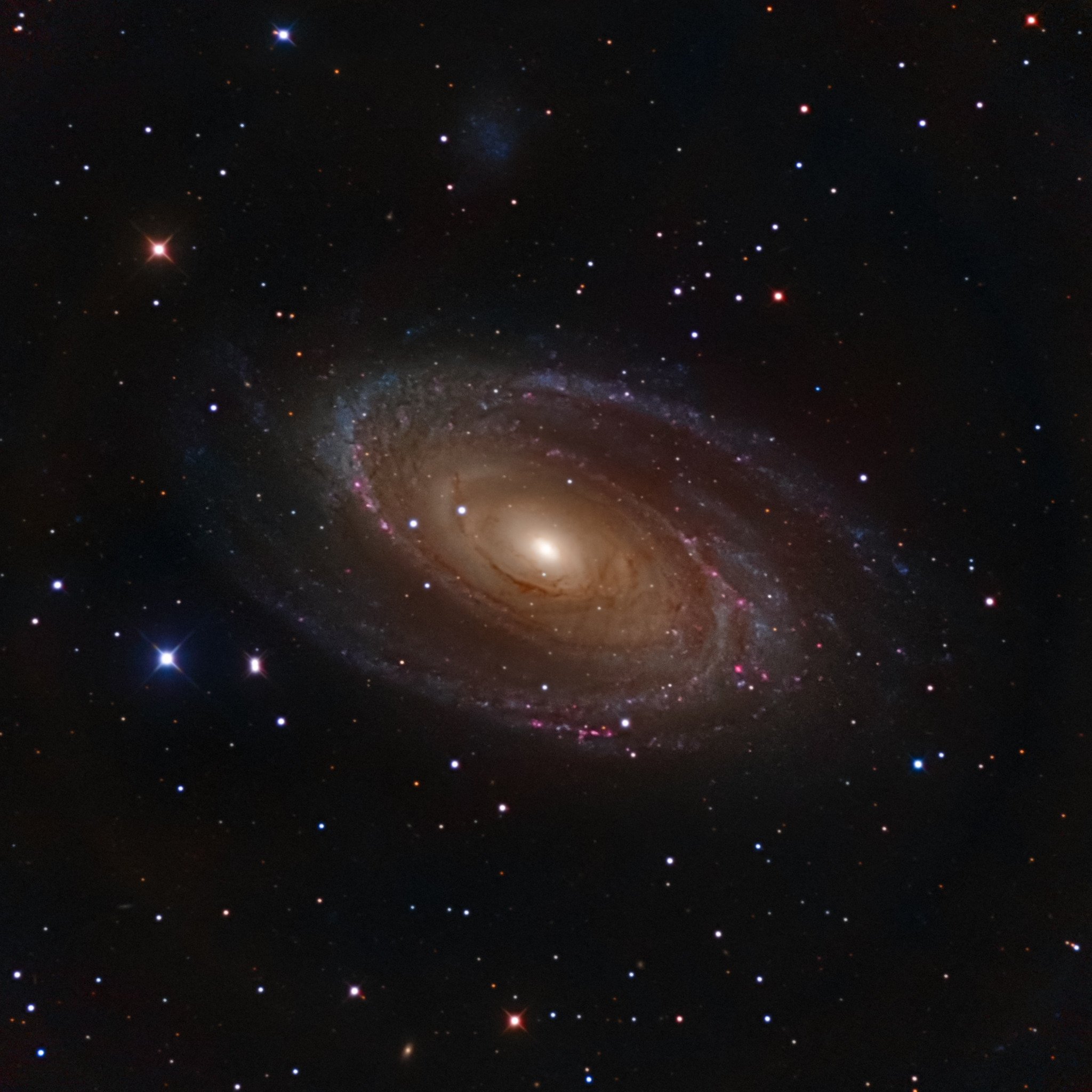 M81 - Bode's Galaxy | Telescope Live