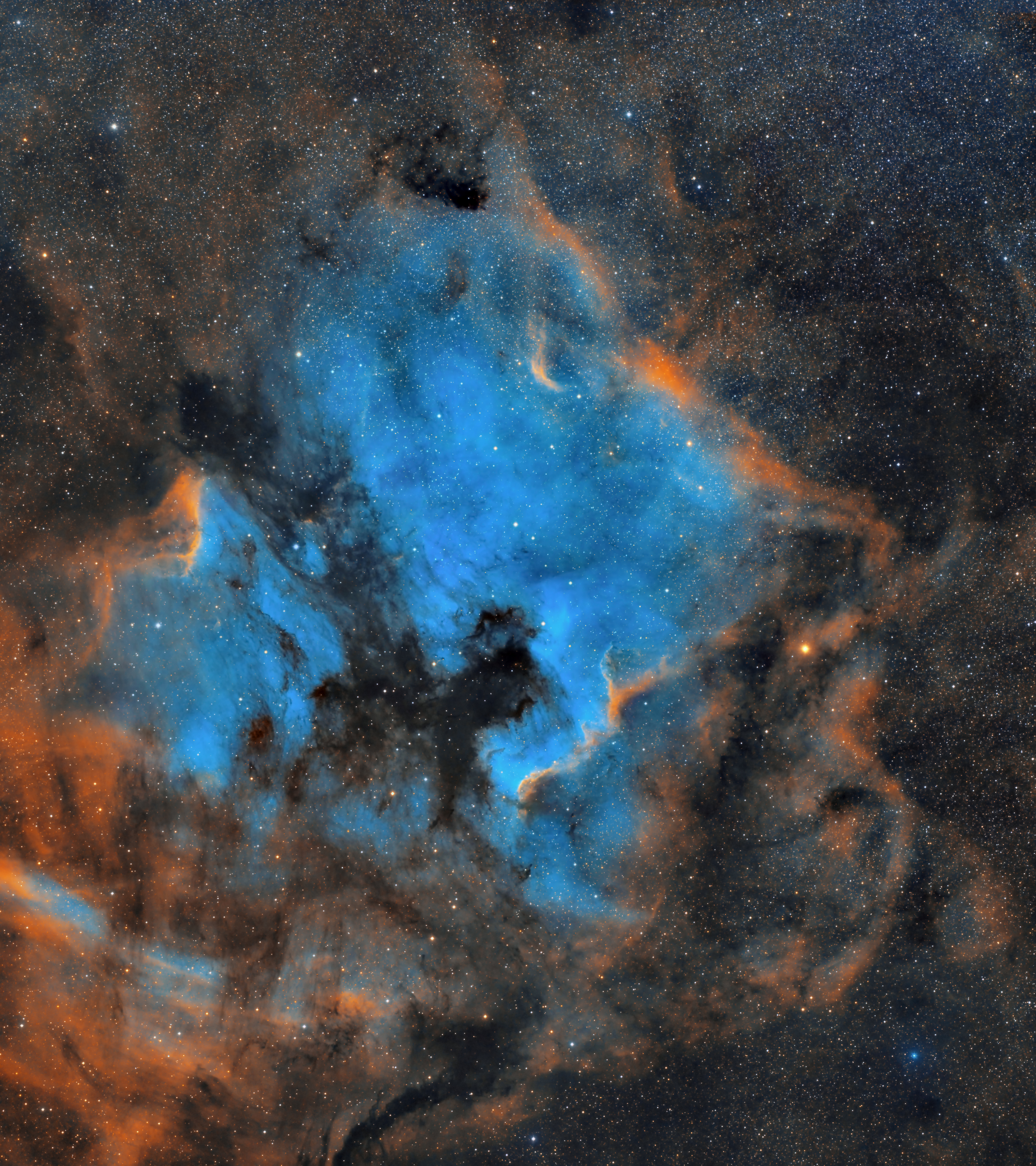 カメラ レンズ(ズーム) North American Nebula-SPA-1 Wide Field SHO | Telescope Live