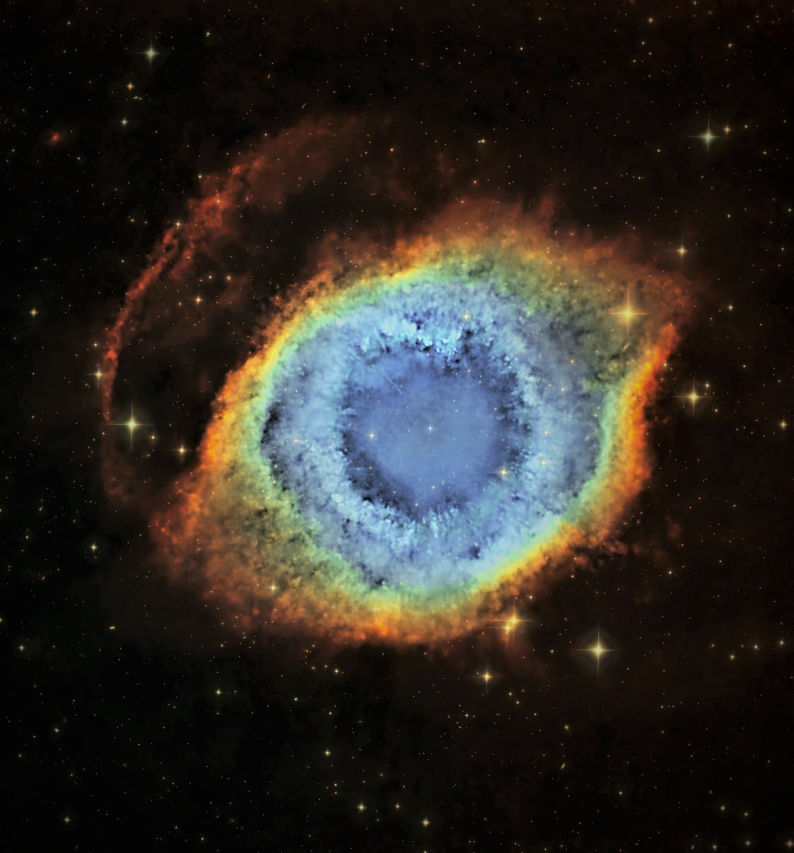 Ngc 7293 The Helix Nebula Planetary Nebula Telescope Live