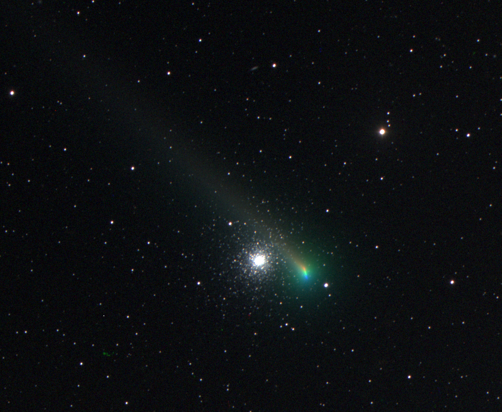 UV-lasers experiment demonstrates why comets have green heads ...