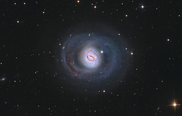 Messier 77 and its faint arms