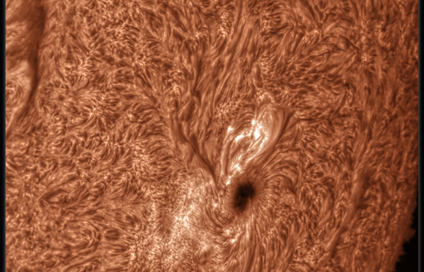 Solar activity on 12-Oct-2024 in Ha