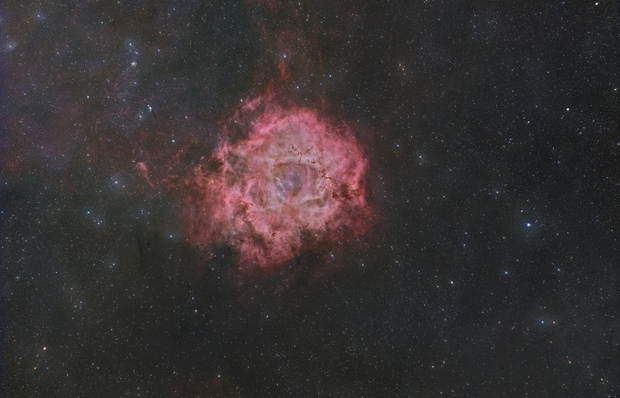 Rosette Nebula LRGB