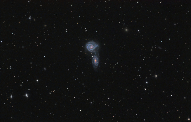  NGC 5426 and NGC 5427