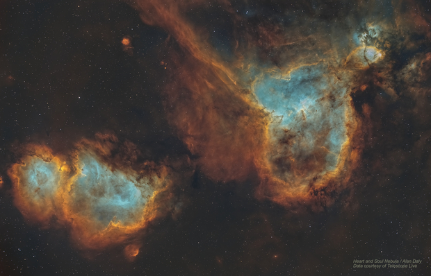 Heart and Soul Nebulae
