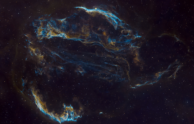 Veil Nebula in HSO