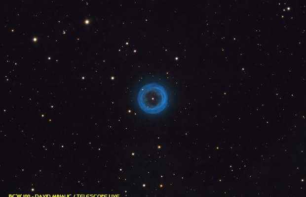 RCW 100 - planetary nebulae - NEW data
