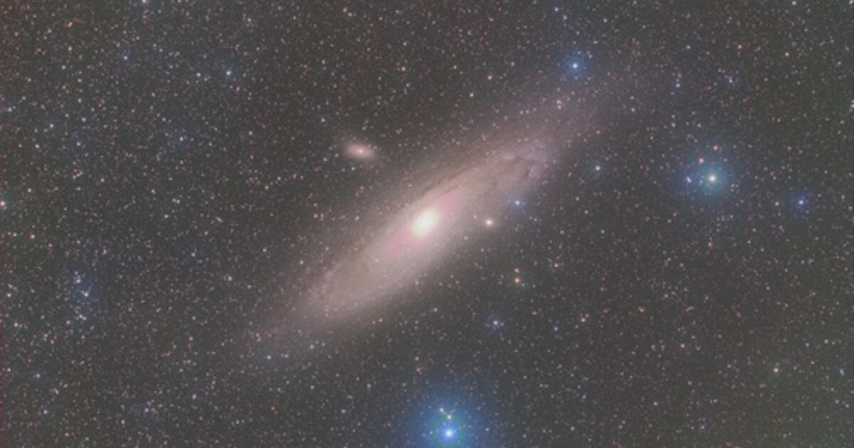 Andromeda Galaxy M31 Telescope Live