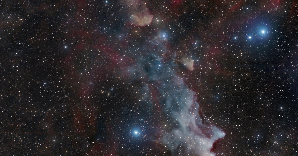 Witch Head Nebula LRGB AUS-2 One-Click | Telescope Live