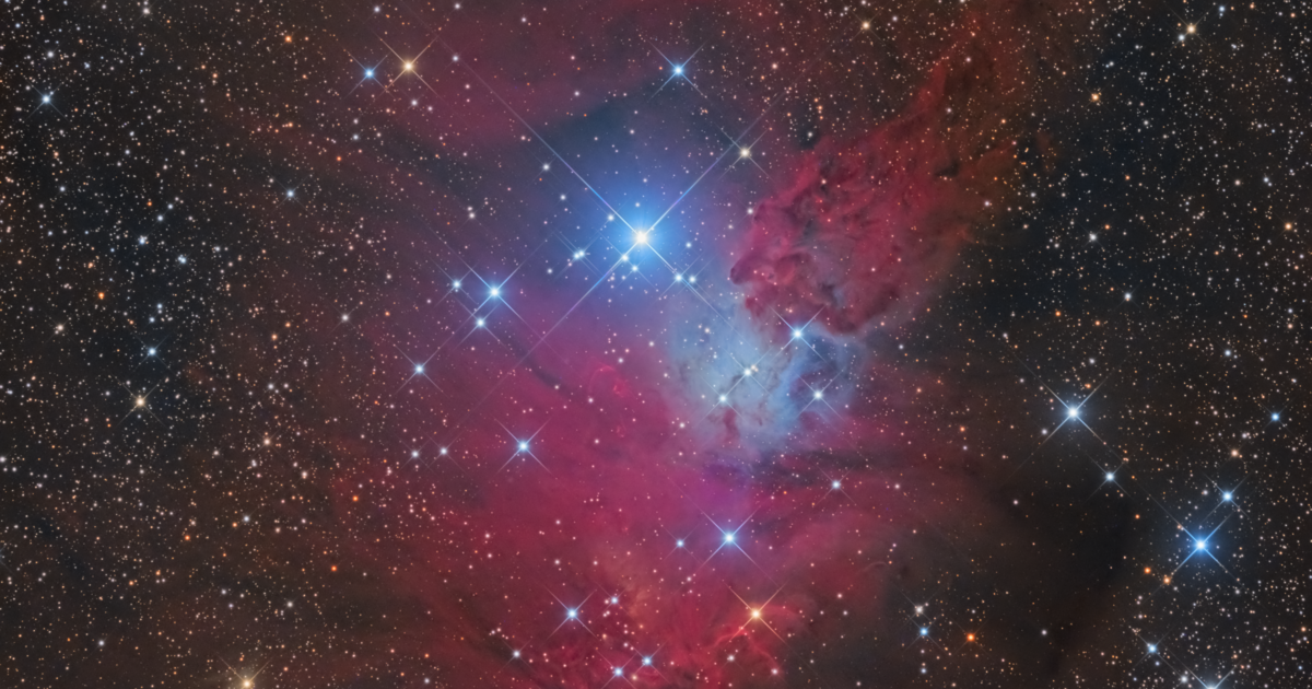 NGC 2264 - Cone Nebula | Telescope Live