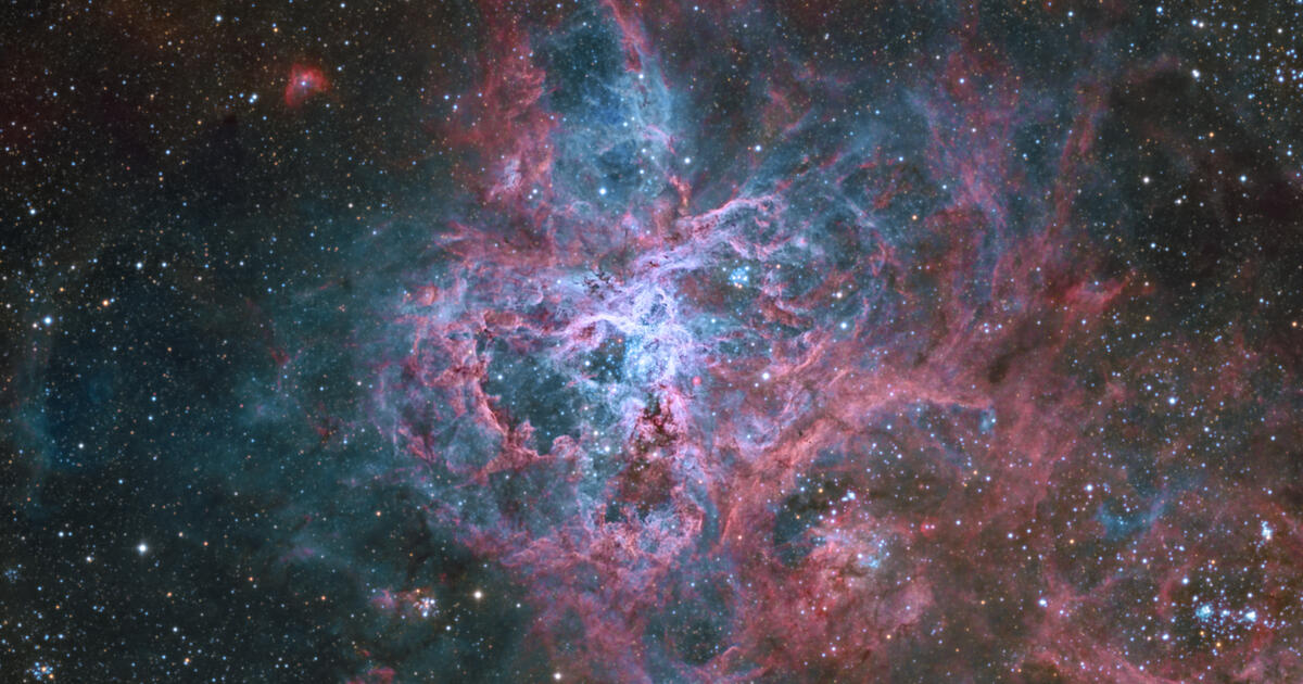 The Tarantula Nebula LRGB-HO with CHI-1 | Telescope Live