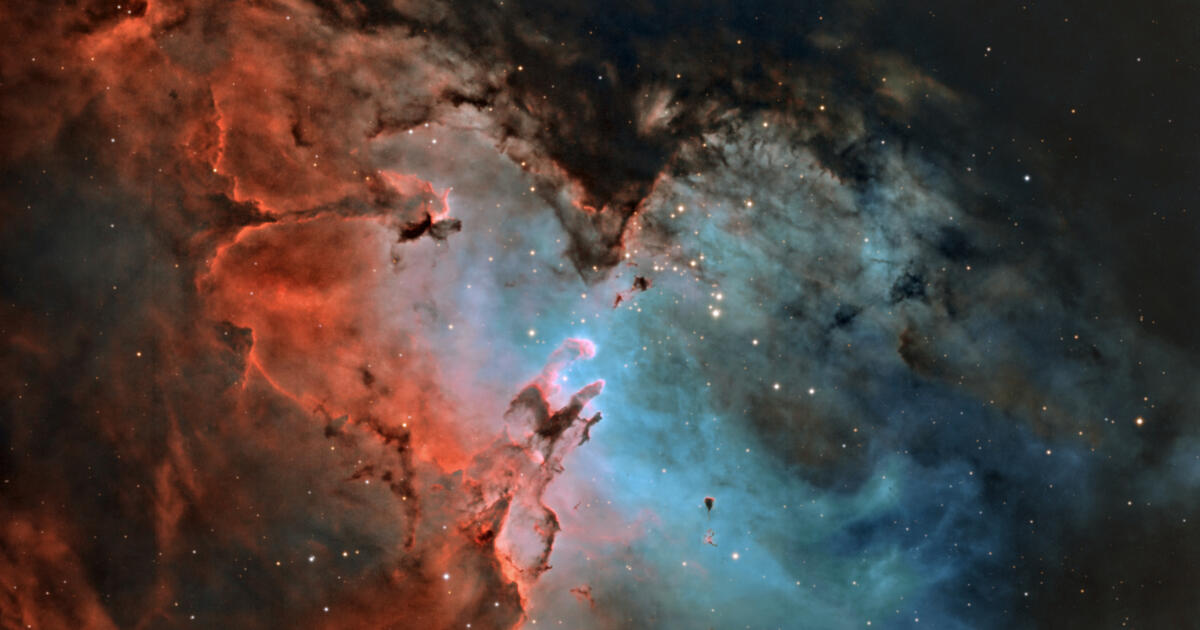 Eagle Nebula SHO | Telescope Live