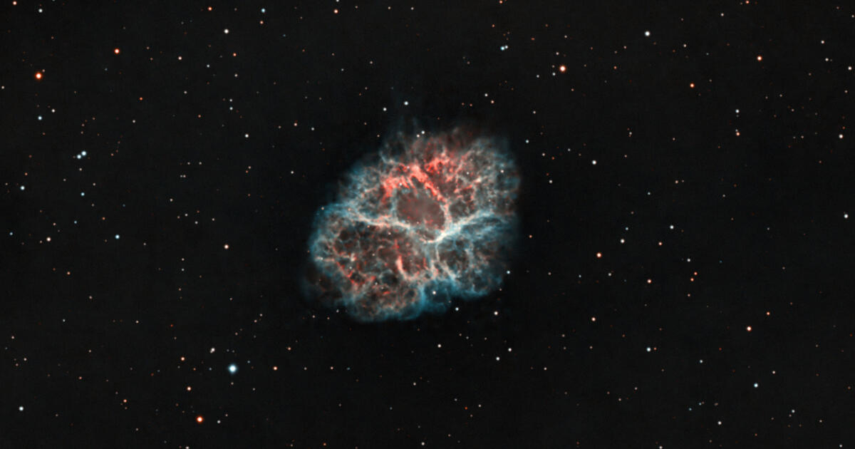 M 1 The Crab Nebula SHO | Telescope Live