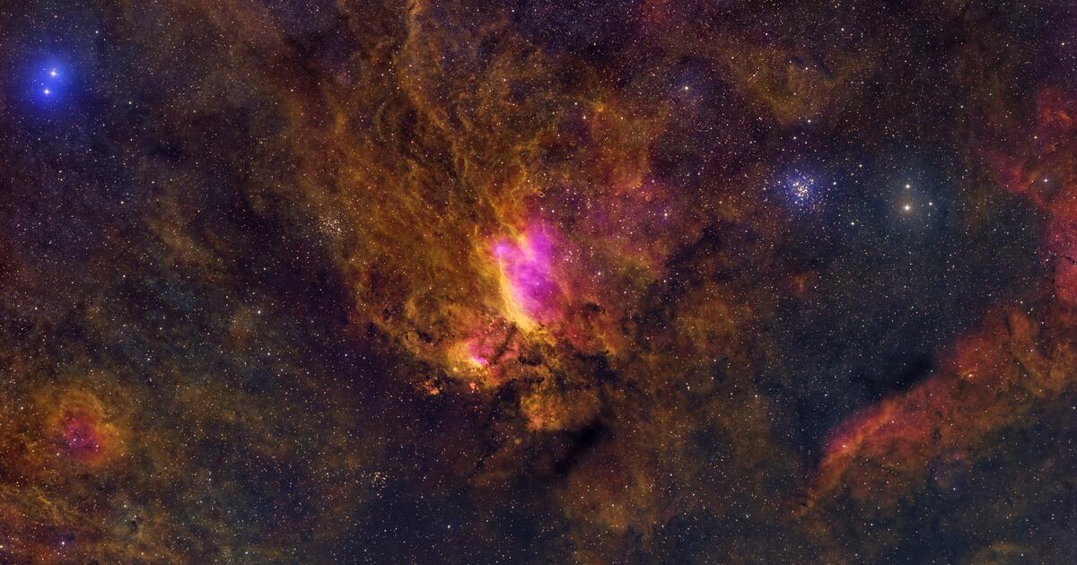 IC4628 Prawn Nebula | Telescope Live