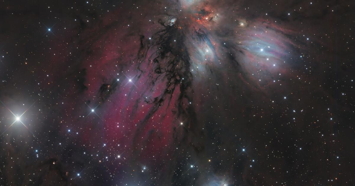 NGC 2170 The Angel Nebula | Telescope Live