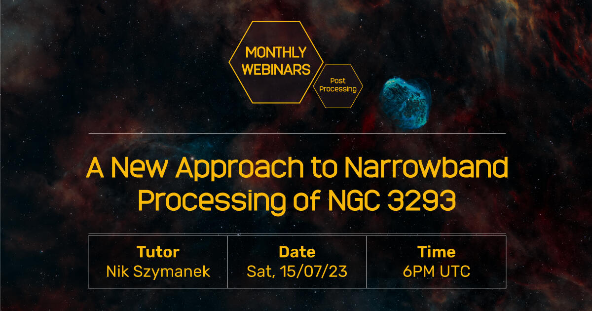 Post Processing Webinar A New Approach to Narrowband Processing