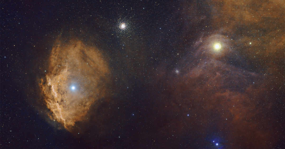 IC4605 + M4 + Antares Nebula + Sh 2-9 - AUS-2-CMOS | Telescope Live