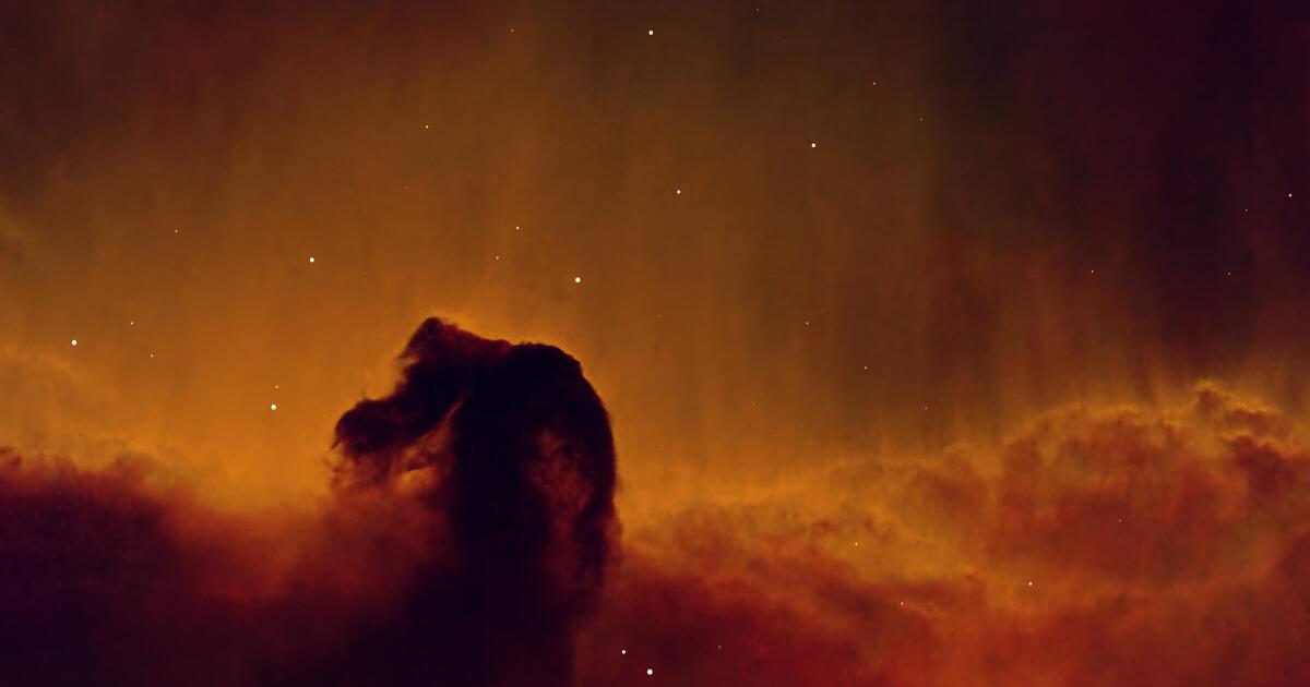 SHO Horsehead nebula | Telescope Live