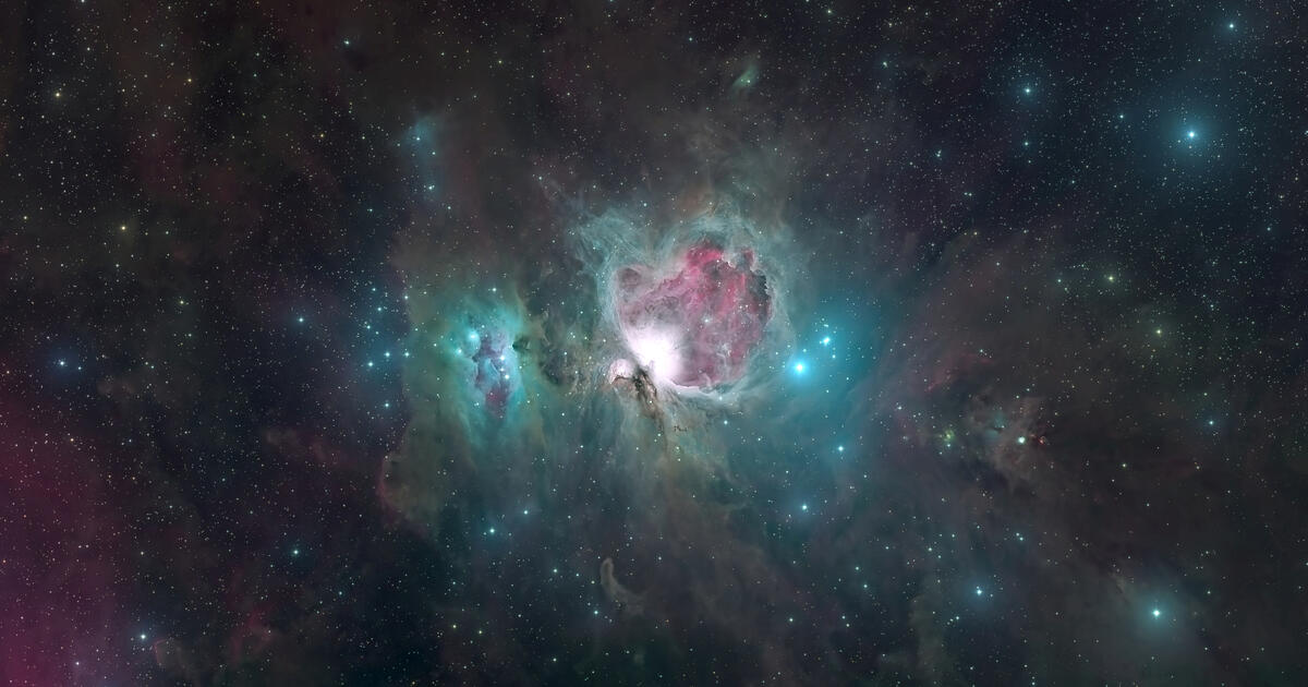 Orion and Running Dude in Space! Telescope Live