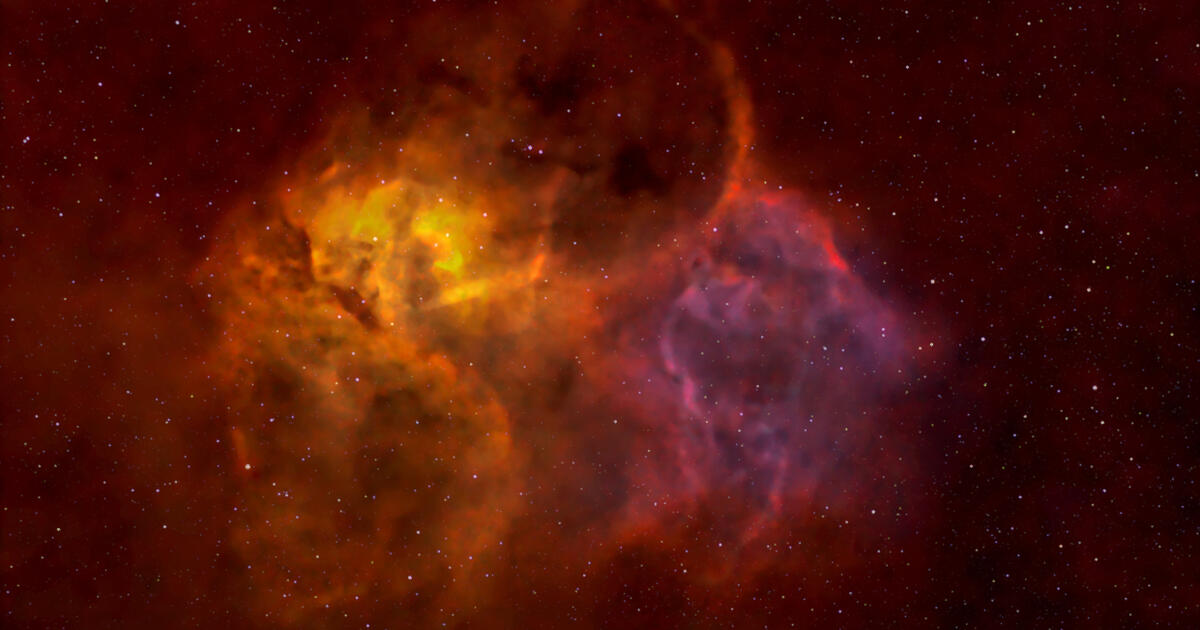 SH2-132 Lion Nebula | Telescope Live