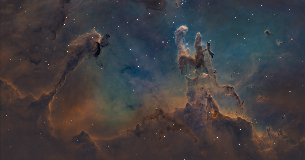 M16 Pillars of Creation region | Telescope Live