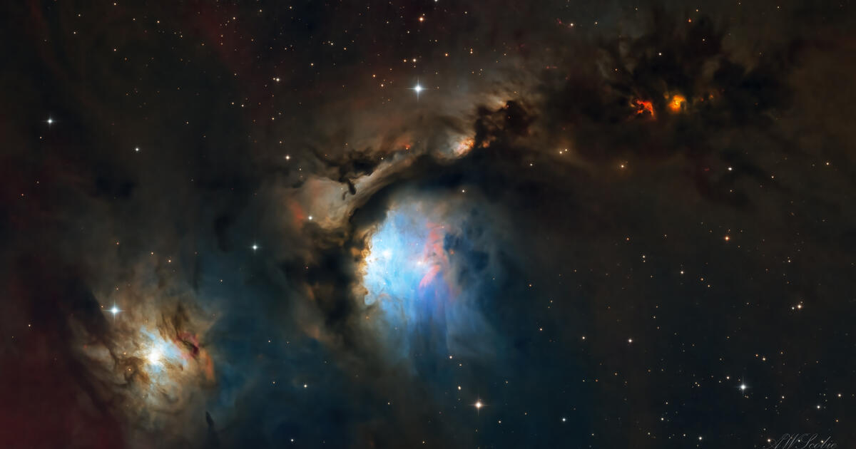 M78 - Casper the Friendly Ghost Nebula | Telescope Live