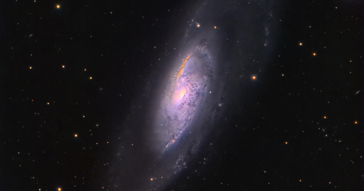 Messier 106 - Mechain's Galaxy | Telescope Live