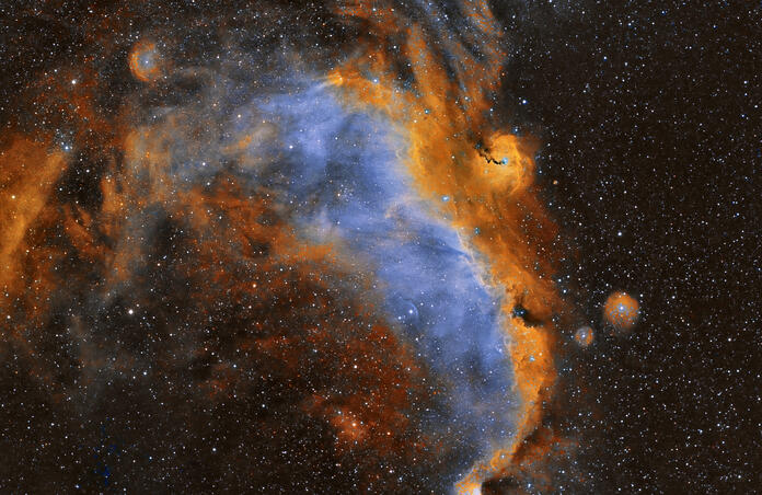  IC 2177 Seagull Nebula 