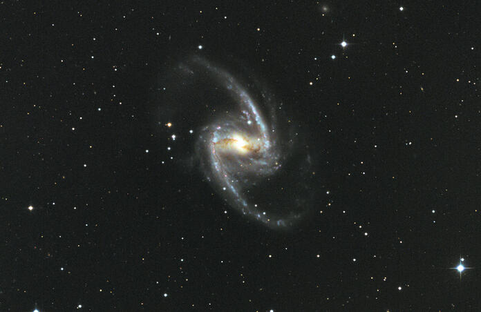 NGC 1365 – Great Barred Spiral Galaxy