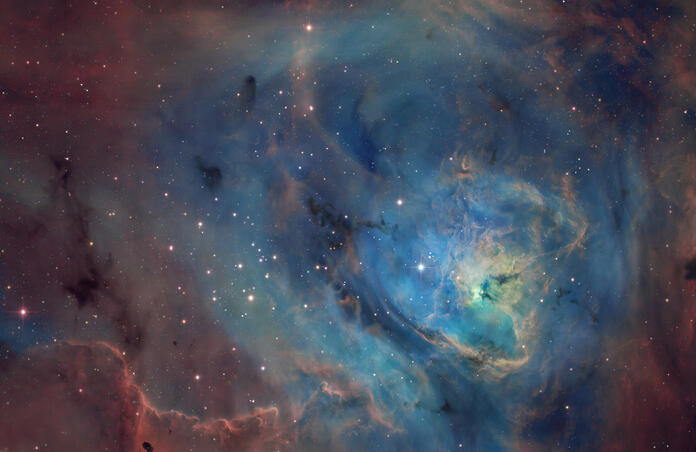 Heart of the Lagoon Nebula