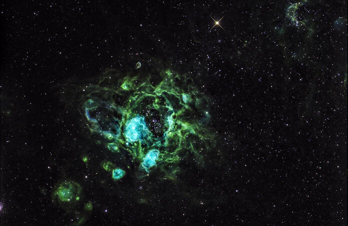 NGC1760 - Emission Nebula in Large Magellanic Cloud