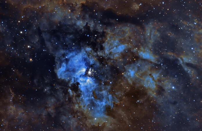 NGC 3603, the Giant Nebula, 
