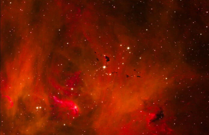 Running Chicken Nebula (IC 2944)