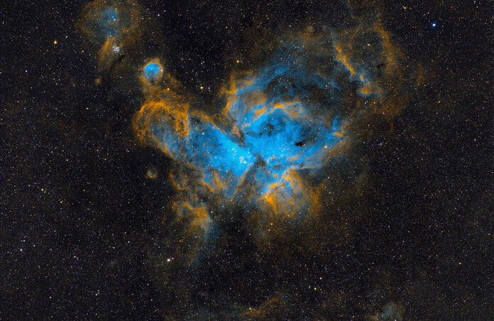 Eta Carina Nebula and Trumpler 14