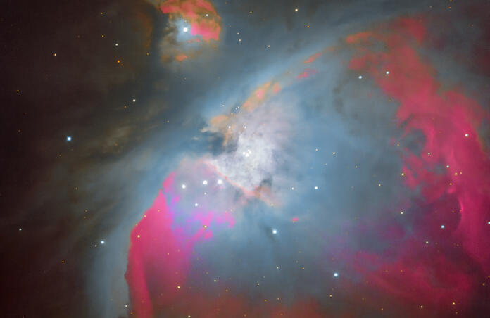 M42, the Great Orion Nebula, in Orion's sword.