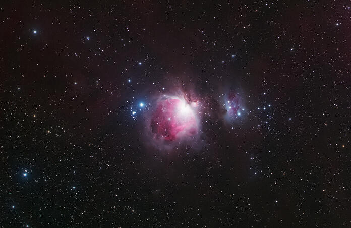 Orion Nebula in RGB (my first astro edit)