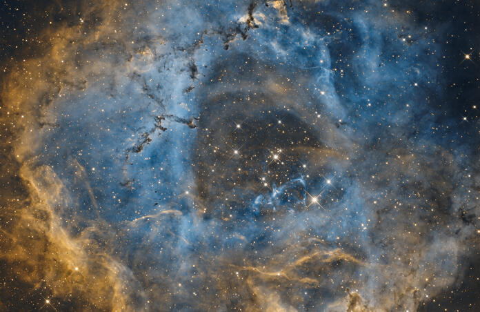 First SHO - Rosette Nebula