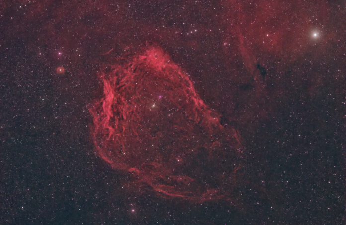 Sh2-129, the 'Flying Bat' Nebula