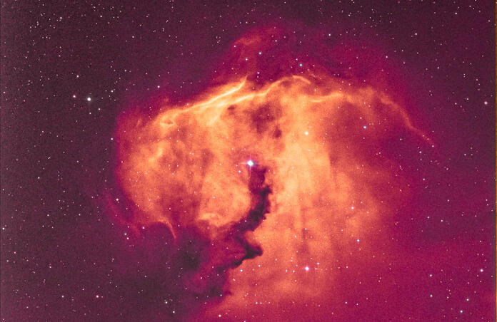 IC 2177 - Seagull Nebula , CHI-1 Pro Data Set
