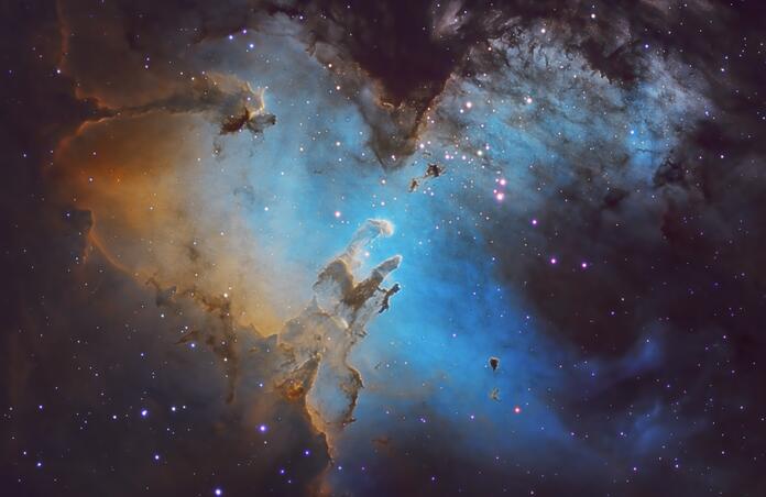 M16 The Eagle Nebula and Pillars of Creation