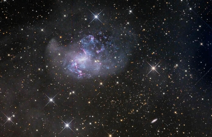 NGC1313 - Pro Data Set - Topsy Turvy Galaxy