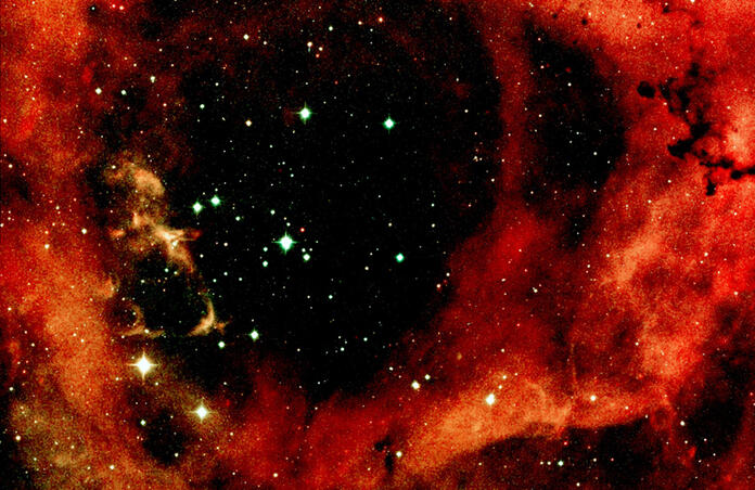 One Click Observations -Rosette Nebula