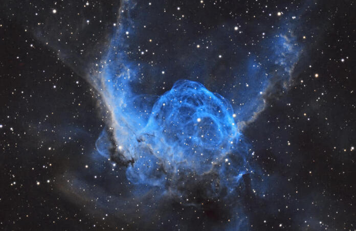 Ngc 2359 Thor's Helmet from Pro datasets, credit telescope.live