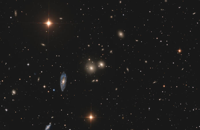 Hydra Galaxy Cluster, Abell 1060